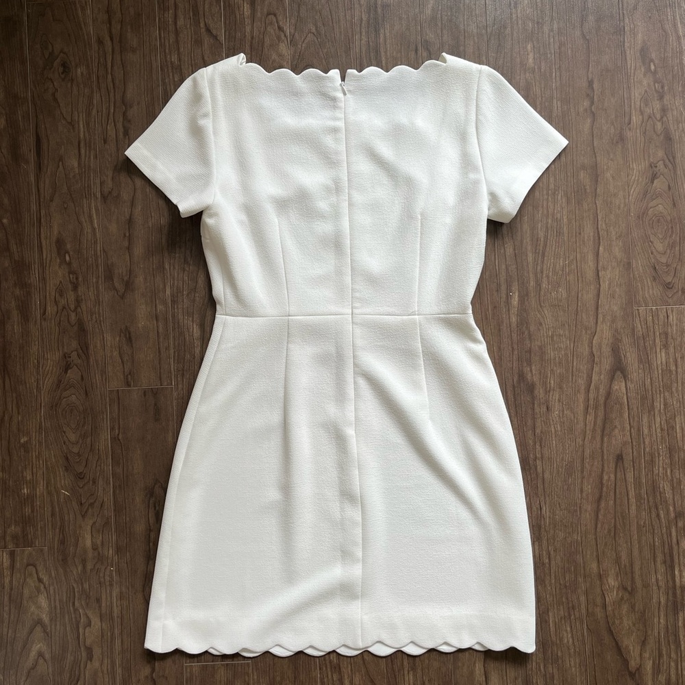 Club Monaco Scallop Mini Dress - Picture 3 of 3